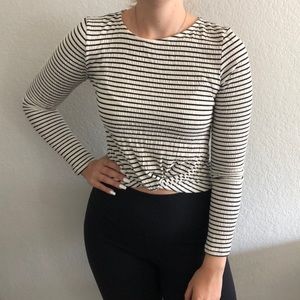 No Rest For Bridget Striped Sweater